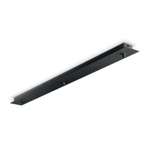 Аксесуар Ideal lux Rosone Metallo 3 Luci Nero (123301)