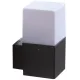 Настінний вуличний світильник Azzardo AZ4446 SORANO WALL BK