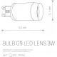 Світлодіодна лампа Nowodvorski 8447 BULB G9 LED LENS