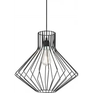 Люстра-підвіс Ideal lux Ampolla-4 SP1 Nero (167497)