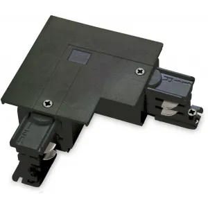 Елемент трекової системи Ideal lux Link Trim L-Connector Left Black (188126)