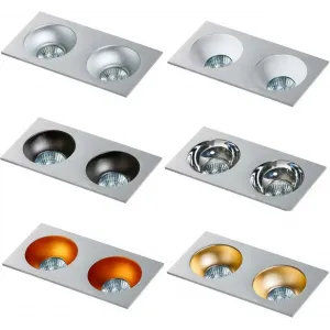 Точковий врізний світильник Azzardo Hugo 2 Downlight GM2203-ALU (AZ1737)