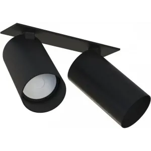 Спот з двома лампами Nowodvorski 7834 MONO SURFACE II BLACK PL