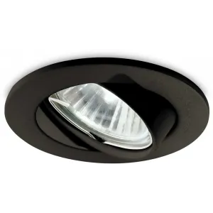 Точковий врізний світильник Ideal lux 243825 Swing Nero