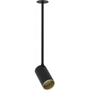 Люстра сучасна Nowodvorski 7681 MONO SURFACE LONG M BLACK/GOLD PL