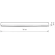 Стельовий світильник Nowodvorski 7553 Straight Led Graphite Ceiling 90