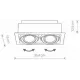 Точковий врізний світильник Nowodvorski 9570 Downlight ES111