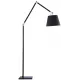 Торшер декоративний Azzardo AZ4193 ZYTA FLOOR LAMPBODY BK/GO