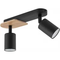Спот з двома лампами TK Lighting COVER WOOD 4674