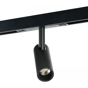 Світильник для магнітної системи AZZARDO AZ6249 ALFA NIKO TRACK MAGNETIC 2LINE 7W CCT SWITCH DIMM BK