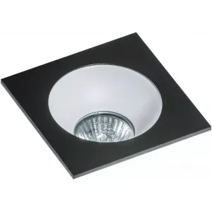 Точковий врізний світильник Azzardo Hugo 1 Downlight GM2118S-BK (AZ1736)