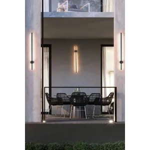 Вулична підсвітка фасаду Azzardo GUIDO WALL IP54 3000K BK AZ5339