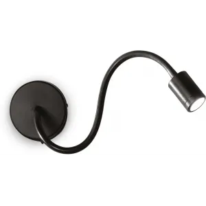 Бра спрямованого світла Ideal lux FOCUS AP1 NERO (97190)
