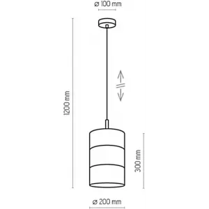 Люстра-підвіс TK LIGHTING 3208