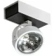 Бра спрямованого світла Azzardo Max 1 GM4114 230V WH/BK LED 16W (AZ1373)