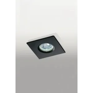 Точковий врізний світильник Azzardo AZ4230 IKA SQUARE IP65 BK