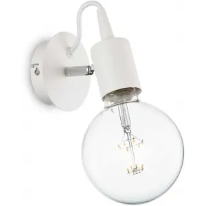 Бра спрямованого світла Ideal lux Edison AP1 Bianco (138374)