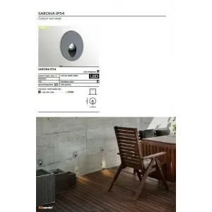 Вбудована підсвітка Azzardo AZ2183 Sarona