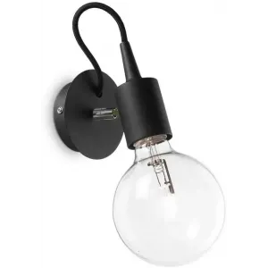 Бра спрямованого світла Ideal lux Edison AP1 Nero (148908)