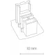 Елемент трекової системи Nowodvorski 8710 CTLS DEAD END CAP WHITE CN
