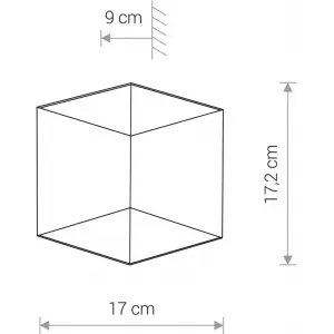 Вулична підсвітка фасаду Nowodvorski 8143 TRIANGLES LED