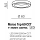 Стельовий світильник Azzardo MARCO TOP 60 CCT GO + REMOTE CONTROL AZ5033
