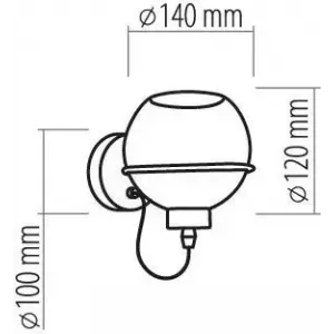 Бра декоративне TK lighting 1971 Pobo