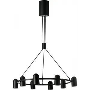 Люстра AZZARDO AZ5732 VIVI PENDANT 8 BK/BK