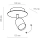 Бра спрямованого світла TK LIGHTING 3294