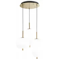 Люстра-підвіс Ideal lux 224541 Umile SP3 Ottone Люстра-підвіс Ideal lux 224541 Umile SP3 Ottone
