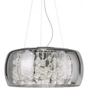 Люстра-підвіс Ideal lux 197654 Audi-80 SP8 Fume