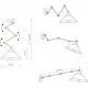 Люстра сучасна стельова Nowodvorski 9126 Pantograph