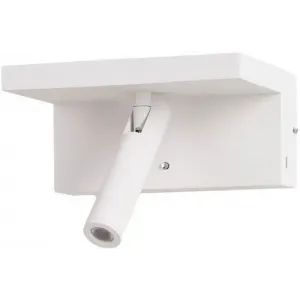 Бра спрямованого світла AZZARDO AZ5911 HYLLA WALL NFC CHARGER WH