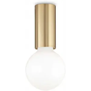 Точковий накладний світильник Ideal lux 233031 Petit PL1 Ottone