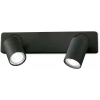 Спот з двома лампами Ideal lux 229034 Rudy AP2 Nero