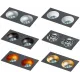 Точковий врізний світильник Azzardo Hugo 2 Downlight GM2203-BK (AZ1740)