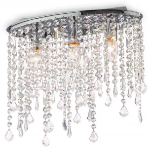 Кришталева люстра Ideal lux Rain PL3 (08370)