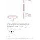 Елемент трекової системи Nowodvorski 8248 CTLS RECESSED POWER T CONNECTOR LEFT 1 (T-L1) BLACK CN