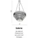 Кришталева люстра Azzardo Salerno DEL-6293-5P Pendant (AZ2107)