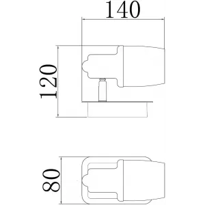 Бра спрямованого світла Zuma Line Poso Wall CK180612-1