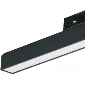 Світильник для магнітної системи AZZARDO AZ6237 ALFA SAGA TRACK MAGNETIC 2LINE 24W CCT SWITCH DIMM BK