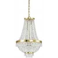 Кришталева люстра Ideal lux CAESAR SP6 ORO (114729)