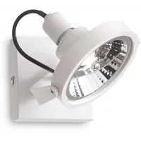 Бра спрямованого світла Ideal lux 200194 Glim PL1 Bianco