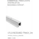 Шинопровід для трекової системи Nowodvorski 8695 CTLS RECESSED TRACK 2M WHITE CN