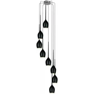 Люстра-підвіс Azzardo Izza 8 MD1288A-8BL (AZ0159)