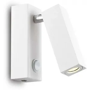 Бра спрямованого світла Ideal lux Page AP1 Square Bianco (142258)