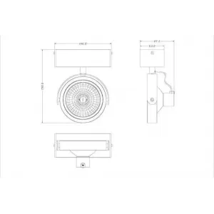 Бра спрямованого світла Zuma Line 50484-G9 Go SL 1
