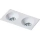 Точковий врізний світильник Azzardo Hugo 2 Downlight GM2203-WH (AZ1739)