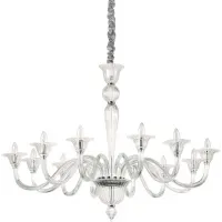 Люстра Ideal lux 199375 Brigitta Trasparente SP 12