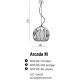 Люстра-підвіс Azzardo Arcada M MD2106-1W (AZ0481)